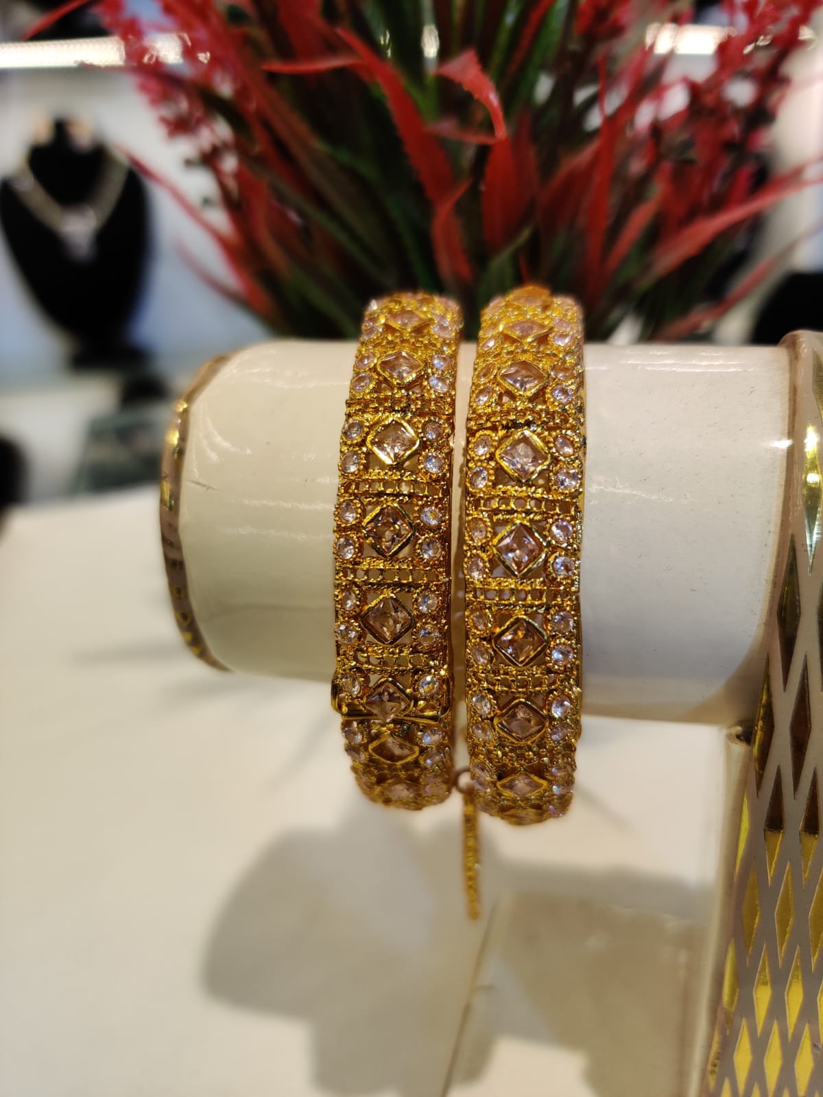 Gold Plated Bangles Set